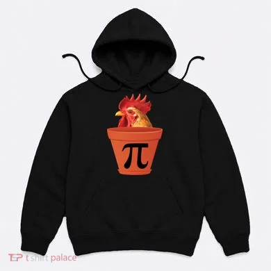 Chicken Pot Pie Funny Pi Hoodie
