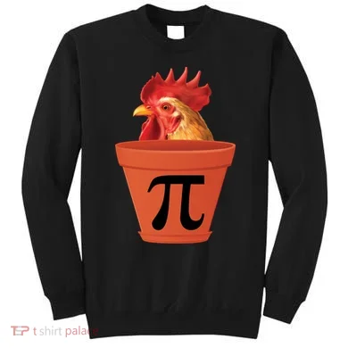 Chicken Pot Pie Funny Pi Sweatshirt