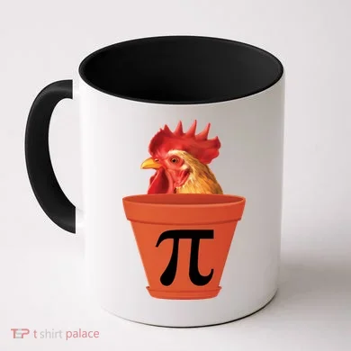 Chicken Pot Pie Funny Pi Coffee Mug