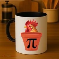 Chicken Pot Pie Funny Pi Coffee Mug thumb 4