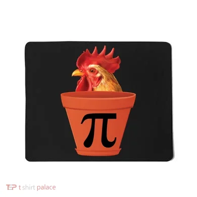 Chicken Pot Pie Funny Pi Mousepad