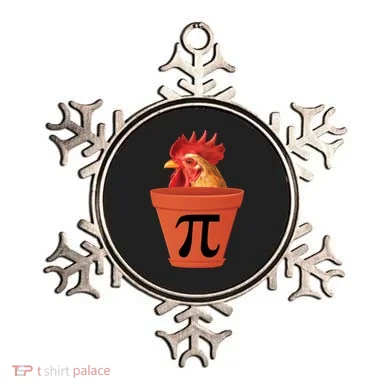 Chicken Pot Pie Funny Pi Ornament