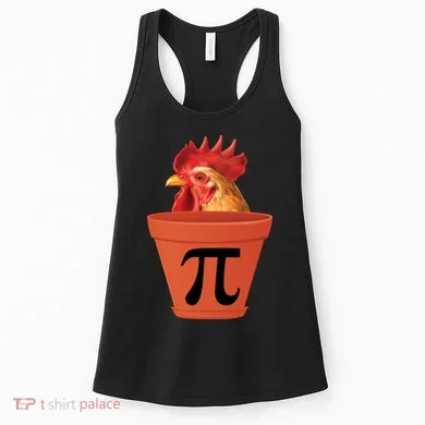 Chicken Pot Pie Funny Pi Women's Tank Top