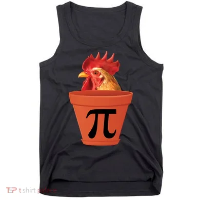 Chicken Pot Pie Funny Pi Tank Top