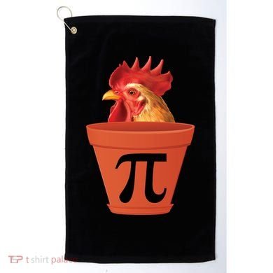 Chicken Pot Pie Funny Pi Golf Towel