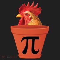 Chicken Pot Pie Funny Pi Golf Towel thumb 3