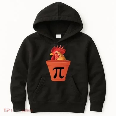 Chicken Pot Pie Funny Pi Kids Hoodie