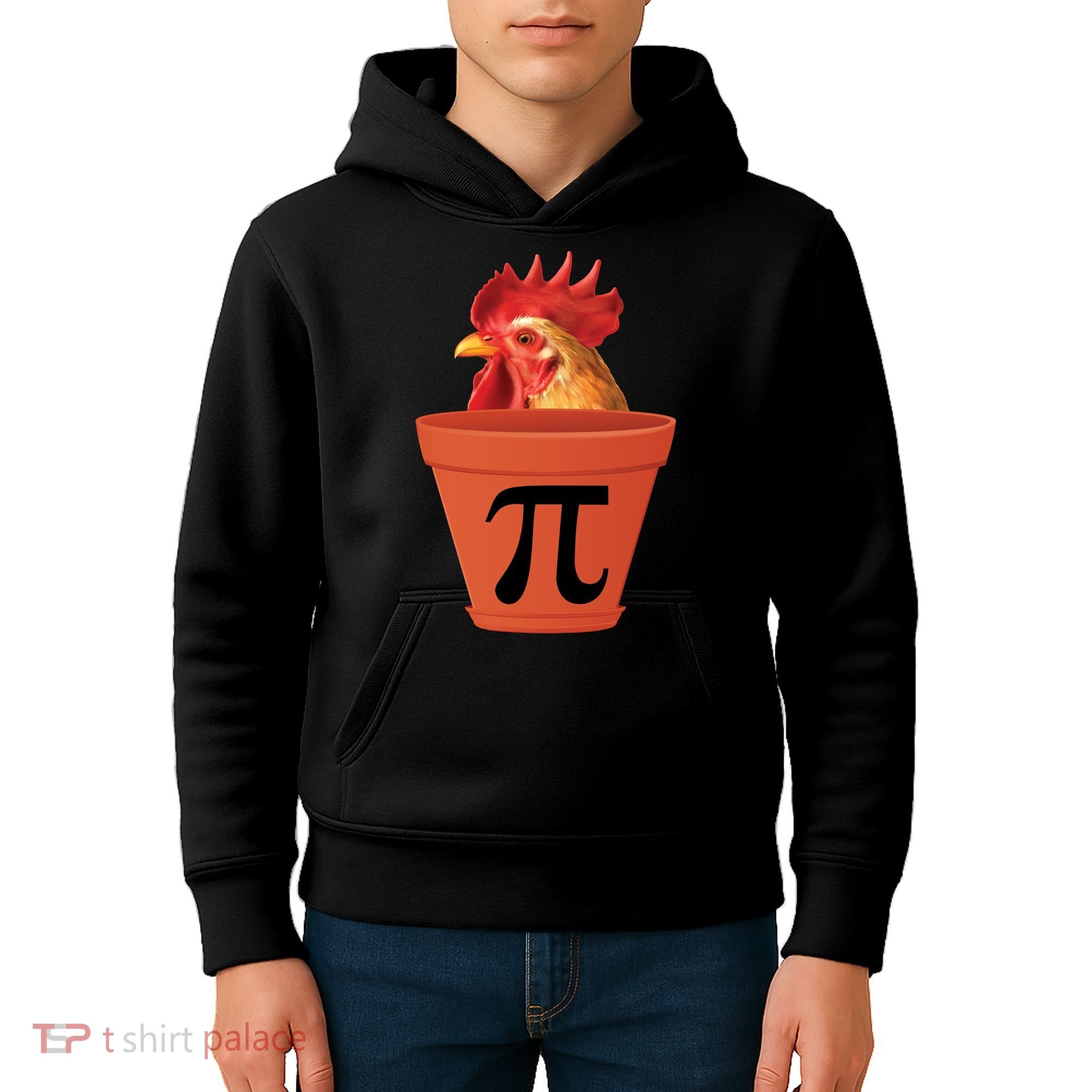 Chicken Pot Pie Funny Pi Kids Hoodie