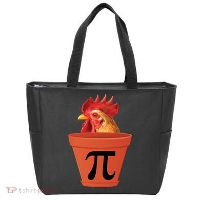 Chicken Pot Pie Funny Pi Tote Bag