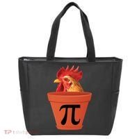 Chicken Pot Pie Funny Pi Tote Bag thumb 0