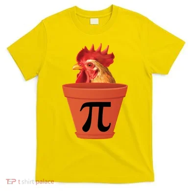 Chicken Pot Pie Funny Pi T-Shirt