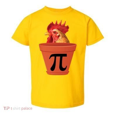 Chicken Pot Pie Funny Pi Toddler T-Shirt