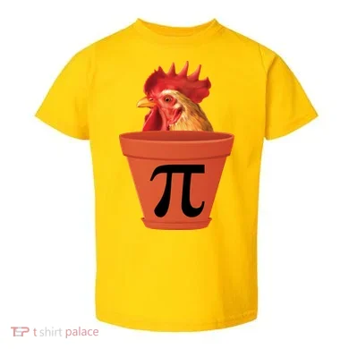 Chicken Pot Pie Funny Pi Toddler T-Shirt