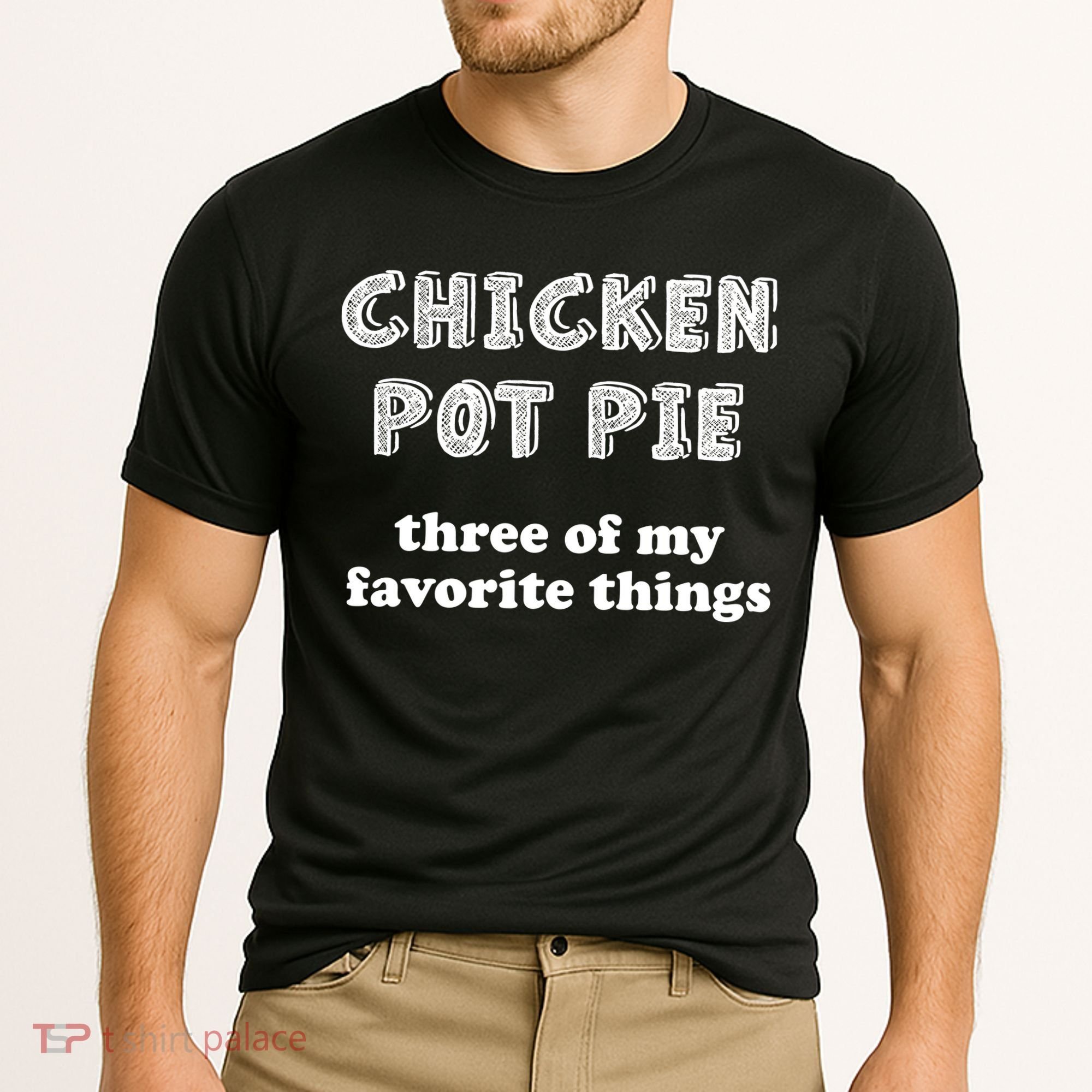 Chicken Pot Pie My Three Favorite Things Cooling Performance Crew T-Shirt