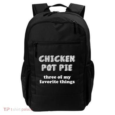 Chicken Pot Pie My Three Favorite Things Backpack