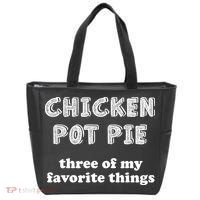 Chicken Pot Pie My Three Favorite Things Tote Bag thumb 0