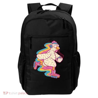 Chicken Roller Skating Backpack