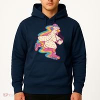 Chicken Roller Skating Hoodie thumb 2