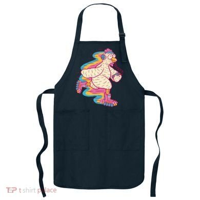 Chicken Roller Skating Apron