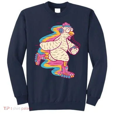 Chicken Roller Skating Sweatshirt