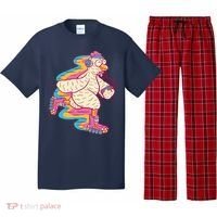Chicken Roller Skating Pajama Set thumb 0