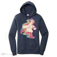 Chicken Roller Skating Women's Hoodie thumb 0