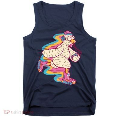 Chicken Roller Skating Tank Top