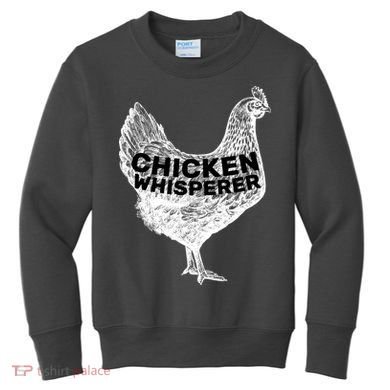 Chicken Whisperer Kids Sweatshirt