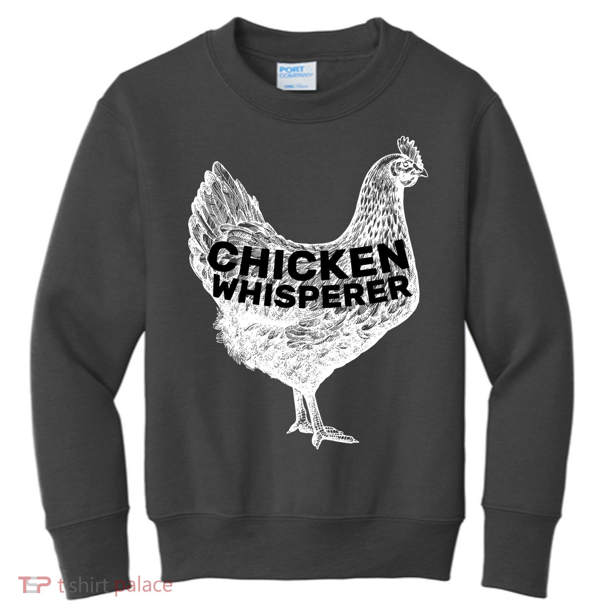 Chicken Whisperer Kids Sweatshirt