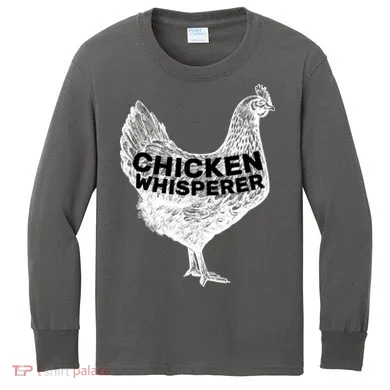 Chicken Whisperer Kids Long Sleeve Shirt