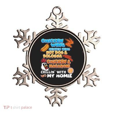 Chicken Wing Hot Dog Bologna Macaroni Homie Ornament