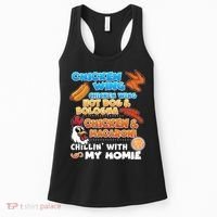 Chicken Wing Hot Dog Bologna Macaroni Homie Women's Tank Top thumb 0