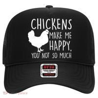 Chickens Make Me Happy, You Not So Much Funny Hat thumb 0