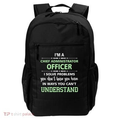 Chief Administrator Officer  Backpack