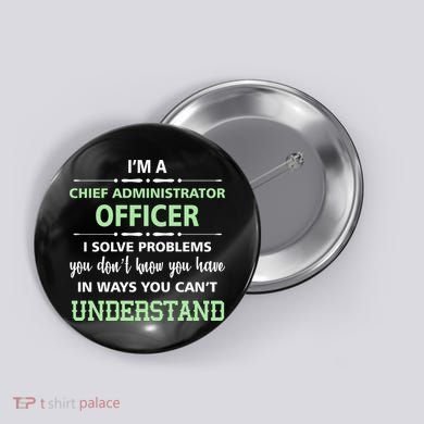 Chief Administrator Officer  Button