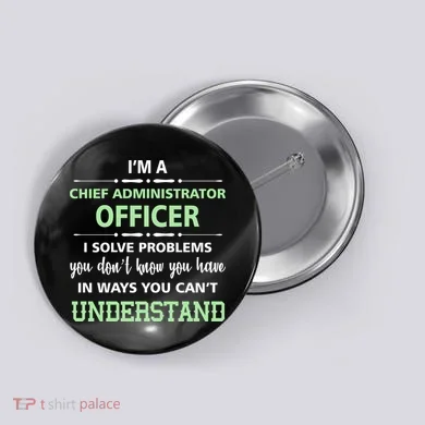 Chief Administrator Officer  Button