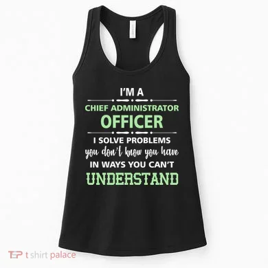 Chief Administrator Officer  Women's Tank Top