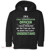 Chief Administrator Officer  Toddler Hoodie thumb 0