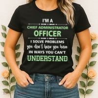 Chief Administrator Officer  Women's T-Shirt thumb 2