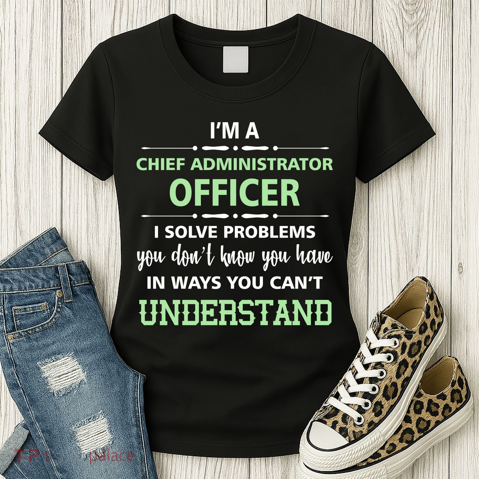 Chief Administrator Officer  Women's T-Shirt