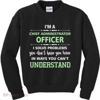 Chief Administrator Officer  Kids Sweatshirt thumb 0