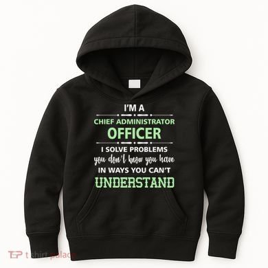 Chief Administrator Officer  Kids Hoodie