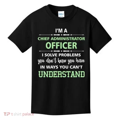 Chief Administrator Officer  Kids T-Shirt