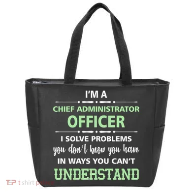 Chief Administrator Officer  Tote Bag