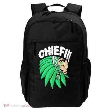Chiefin Smoke Weed Native American Backpack