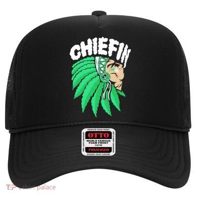 Chiefin Smoke Weed Native American Hat