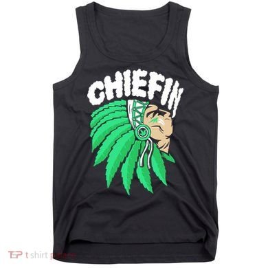 Chiefin Smoke Weed Native American Tank Top