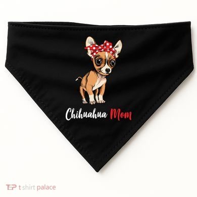 Chihuahua Mom USA-Made Doggie Bandana