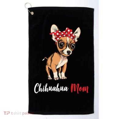 Chihuahua Mom Golf Towel