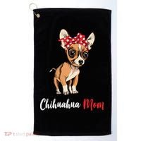 Chihuahua Mom Golf Towel thumb 0